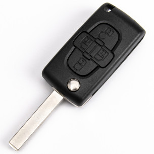 Peugeot Remote Key 433Mhz ID46 PCF7941 ASK - Aftermarket