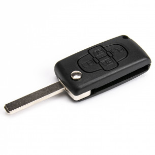 Peugeot Remote Key 433Mhz ID46 PCF7941 ASK - Aftermarket