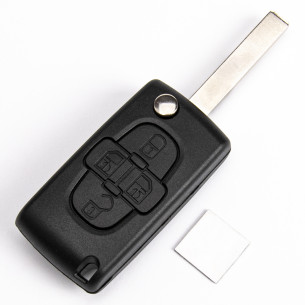 Peugeot Remote Key 433Mhz ID46 PCF7941 ASK - Aftermarket