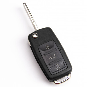 Remote Key for VW Golf Jetta Passat Beetle 1J0959753P 433Mhz ID48