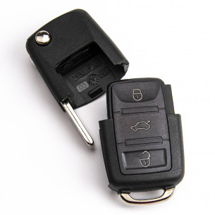 Remote Key for VW Golf Jetta Passat Beetle 1J0959753P 433Mhz ID48