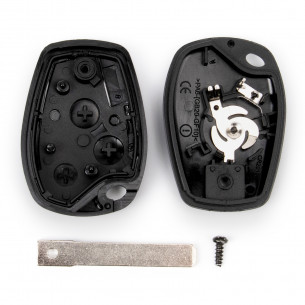Renault Dacia Key Case with 3 Buttons - Aftermarket