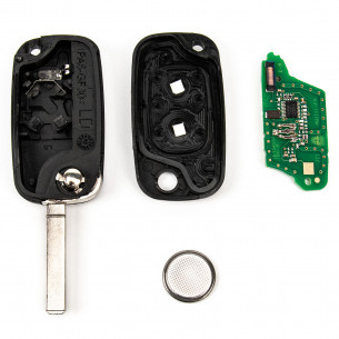 Funk Schlüssel für Renault Clio Kangoo 7701210033 433Mhz ID46 PCF7961