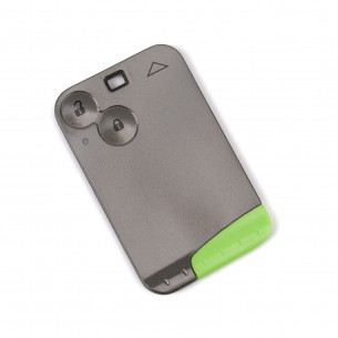Renault Key Case Crard with 2 Buttons - Aftermarket