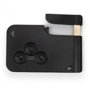 Renault Key Cover Smart Card with 3 Buttons - Aftermarket
