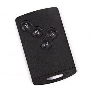 Renault Key Smart Card 434Mhz ID46 PCF7952 Keyless Go - Aftermarket