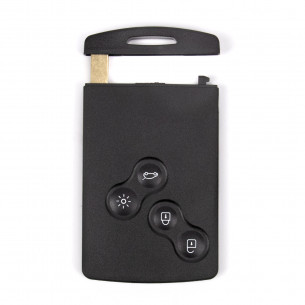 Renault Key Smart Card 434Mhz ID46 PCF7952 Keyless Go - Aftermarket