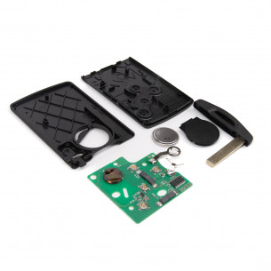 Renault Key Smart Card 434Mhz ID46 PCF7952 Keyless Go - Aftermarket
