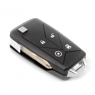 Renault Truck Key Cover With 4 Buttons - Aftermarket