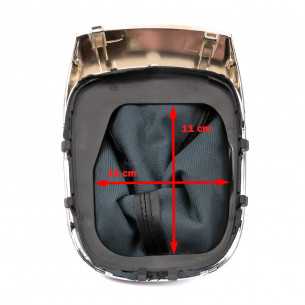 Schaltknopf Schaltknauf Rahmen Schaltsack für Opel Mokka Chevrolet Trax 5-Gang