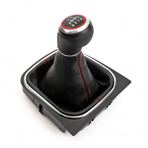 Schaltknopf Schaltknauf Schaltsack Rahmen Für VW EOS Golf 5 V 6 VI Jetta 5-Gang