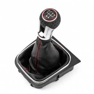 Schaltknopf Schaltknauf Schaltsack Rahmen Für VW Golf 5 V 6 VI Jetta 5-Gang