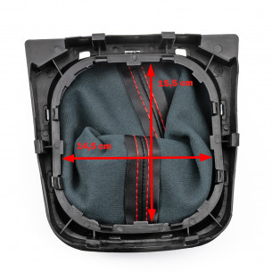 Schaltknopf Schaltknauf Schaltsack Rahmen Für VW Golf 5 V 6 VI Jetta 5-Gang