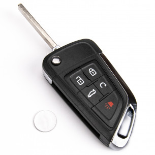 Opel Schlüssel Umrüstsatz mit 5 Tasten - Aftermarket