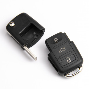 Remote Key for VW Seat Skoda Golf Leon Fabia 1K0959753G 434MHZ ID48 - Aftermarket