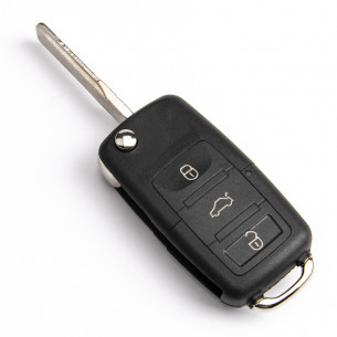 Remote Key for VW Seat Skoda Golf Leon Fabia 1K0959753G 434MHZ ID48 - Aftermarket