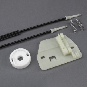 Set de reparatii geam fata dreapta pentru Iveco Renault - Aftermarket