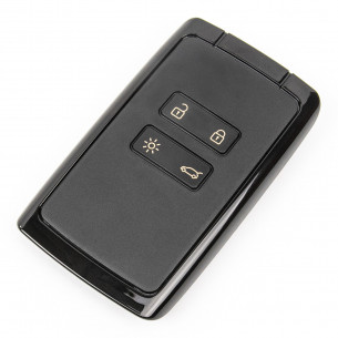 Smart Clé Carte pour Renault Megane Dacia 433Mhz / 434Mhz4A HITAG AES Keyless Go