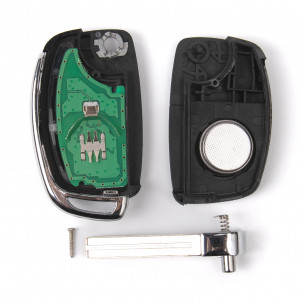 Smart Telecomando Chiave Hyundai IX35 Tucson Santa Fe ID46 PCF7936 433Mhz