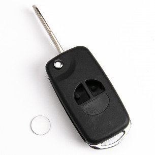 Suzuki Key Shell Conversion Kit With 2 Buttons - Aftermarket