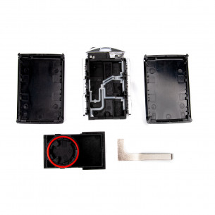 Volvo Key Cover With 4 Buttons DST-AES8A - Aftermarket