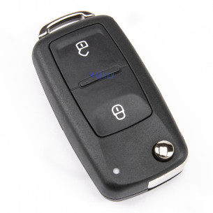 Flip Key Housing for VW Golf Touran Transporter With 2 Buttons - Aftermarket