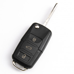 VW Carcasă Cheie Cu 3 Butoane - Aftermarket