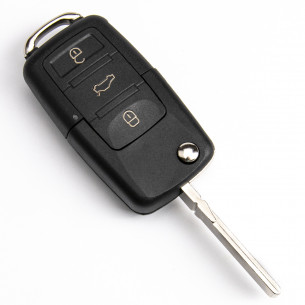 VW Carcasă Cheie Cu 3 Butoane - Aftermarket