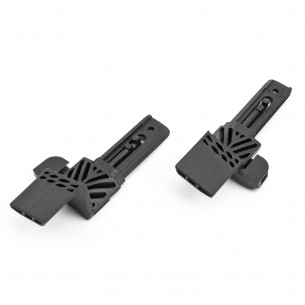 VW Passat Crochet de fixation pour cache-bagages plage arrière côté gauche 3G9867899 - Aftermarket