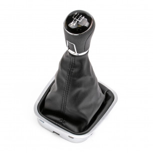 VW Polo 5 V 6C 12mm Gear Knob Shift Boot Frame 5 Speed - Aftermarket