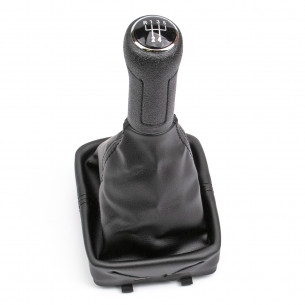 VW Polo IV 9N Gear Knob Shift Boot Frame 5 Speed - Aftermarket