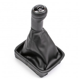 VW Polo IV 9N Gear Knob Shift Boot Frame 5 Speed - Aftermarket