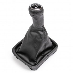 VW Polo IV 9N Gear Knob Shift Boot Frame 5 Speed - Aftermarket