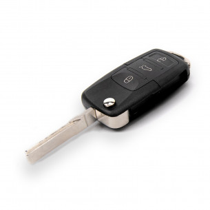 Remote Key for VW Golf Sharan 6QE959753 433Mhz HU66 - Aftermarket