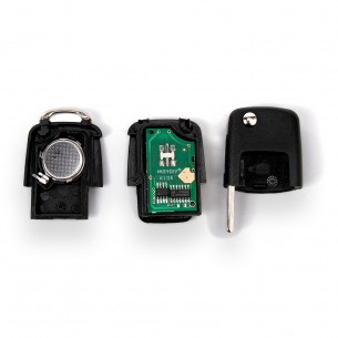 Remote Key for VW Golf Sharan 6QE959753 433Mhz HU66 - Aftermarket