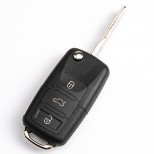 Funk Schlüssel VW Seat Skoda Golf Leon Fabia 1K0959753G 434MHZ ID48 - Aftermarket