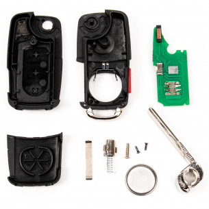 Κλειδί Τηλεχειριστηρίου για VW Phaeton Touareg 3D0959753P 433Mhz HU66