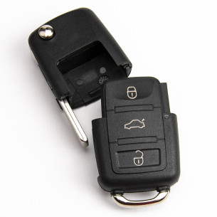 Remote Key for VW Seat Skoda Passat Leon Fabia 1J0959753DA 434Mhz ID48 - Aftermarket