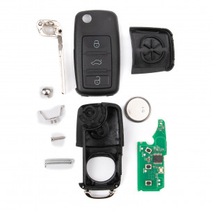 Remote Key for VW Phaeton Touareg 3D0959753P 433Mhz HU66 - Aftermarket