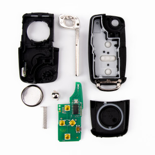 Remote Key for VW Seat Sharan Alhambra 5K0837202AD 434Mhz ID48 - Aftermarket