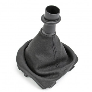 VW Transporter T5 Pomello Del Cambio Cuffia Pu Pelle 6 Marce - Aftermarket