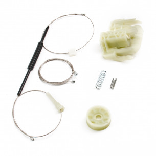 Window Regulator Repair Set Rear Left For BMW - Aftermarket