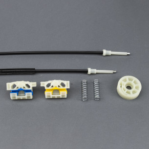 Window Regulator Repair Set Rear Left For Renault - Aftermarket