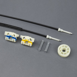 Window Regulator Repair Set Rear Left For Renault - Aftermarket