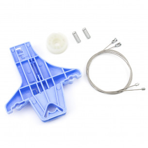 Window Regulator Repair Set Rear Left For Volkswagen - Aftermarket