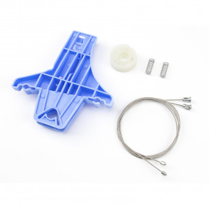 Window Regulator Repair Set Rear Left For Volkswagen - Aftermarket