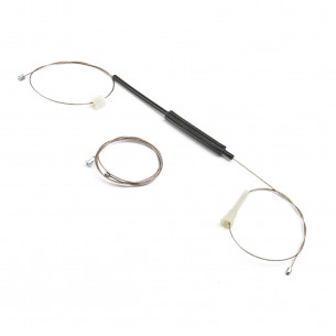 Window Regulator Repair Set Rear Right For BMW - Aftermarket