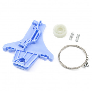 Window Regulator Repair Set Rear Right For Volkswagen - Aftermarket
