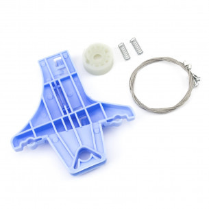 Window Regulator Repair Set Rear Right For Volkswagen - Aftermarket