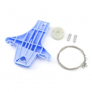 Window Regulator Repair Set Rear Right For Volkswagen - Aftermarket